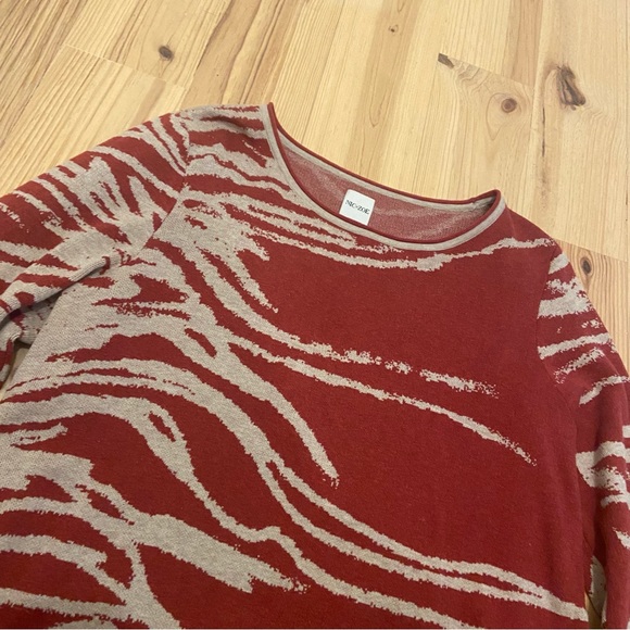 Nic + Zoe Red Sweater - Picture 3 of 5